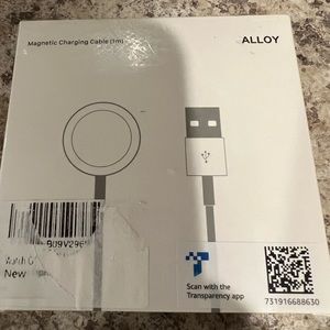 Non apple charger for Apple Watch. This is for 2 chargers. NIB.